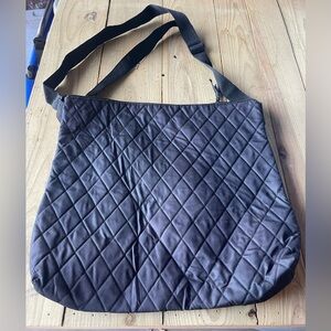 Quilted Black Shoulder Bag